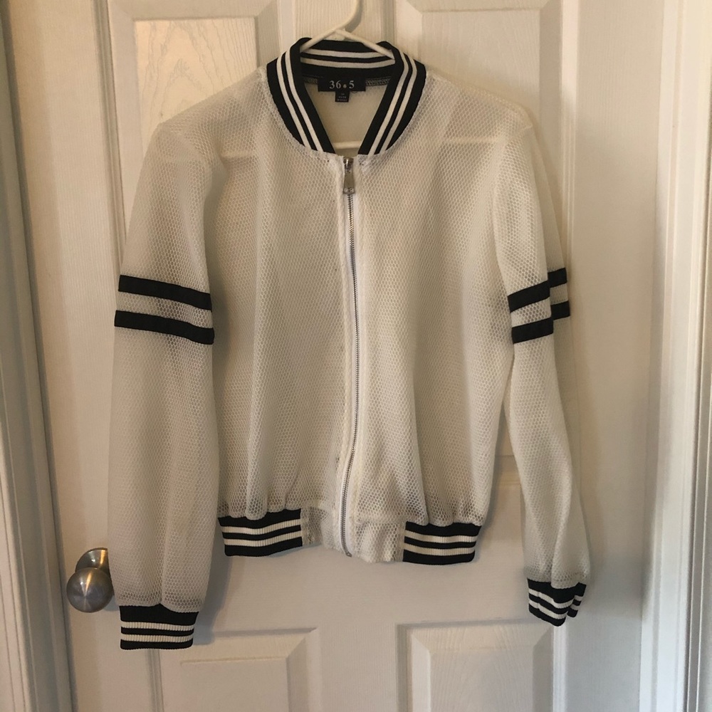 Fashion Nova Mesh Bomber
